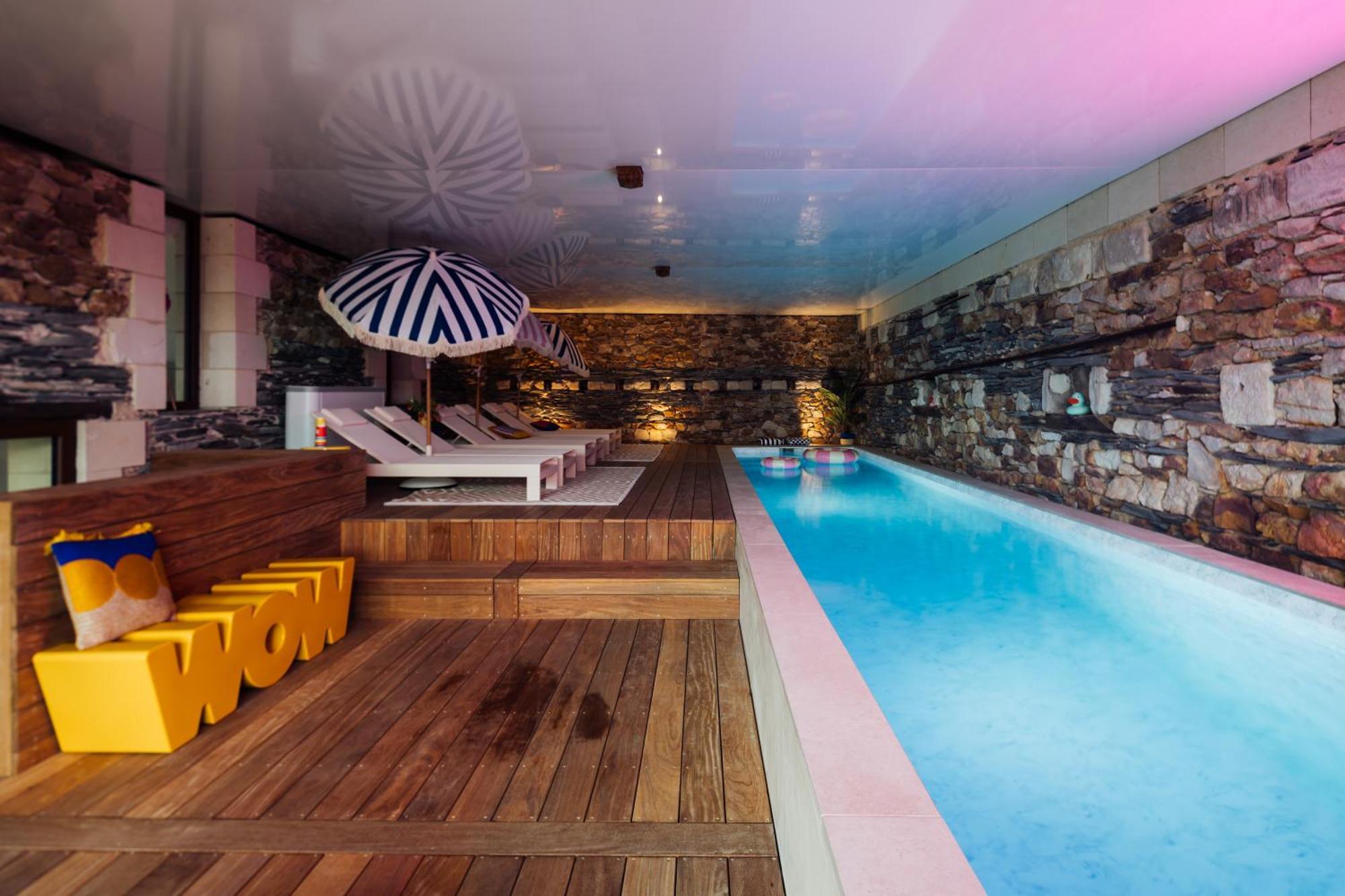 Casa Mila & Spa - Maison D'Hotes Raffinee Vue Loire, Spa & Piscine Saint-Mathurin  Buitenkant foto
